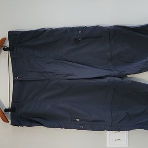 Gray Eastern Mountain Sports Convertible Hiking Pants / Shorts sz 40x32 EMS